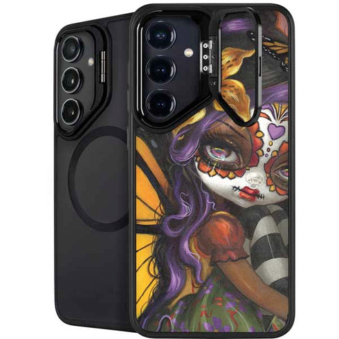 Monarch butterfly Fairy by Jasmine Becket-Griffith Galaxy S25 Kickstand Case